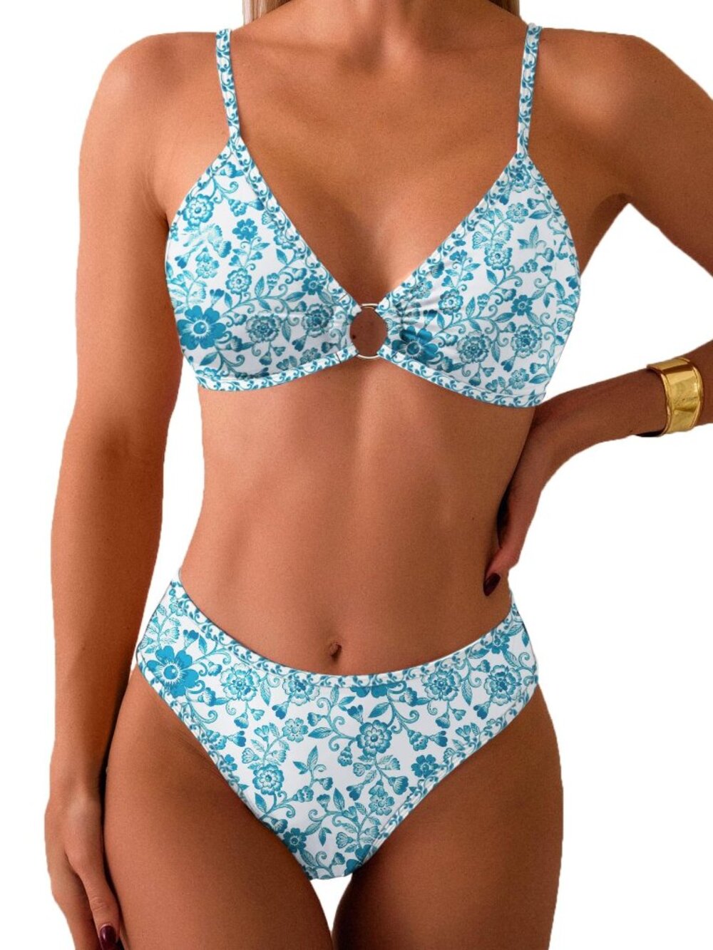 Fanuerg Women's Triangle Bikini Sets